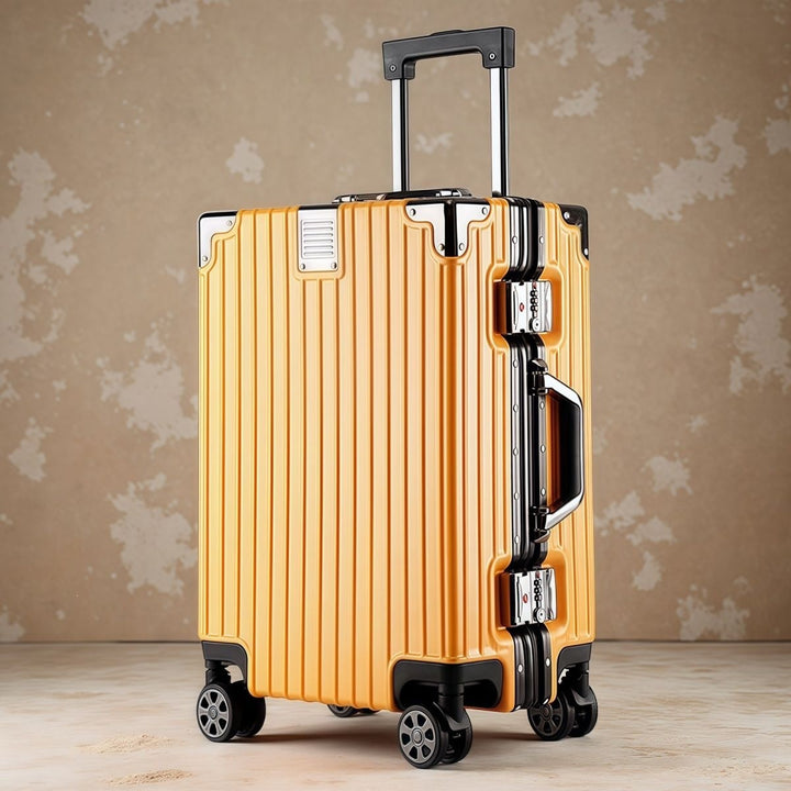 Hard Shell Trolley With Double Safety Lock And Silent 360-Degree Wheels Stornfield