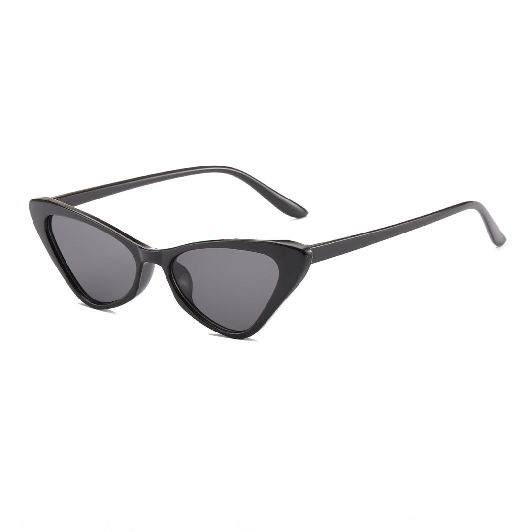 Women's Cat-Eye Sunglasses with Animal Print and UV Protection Stornfield