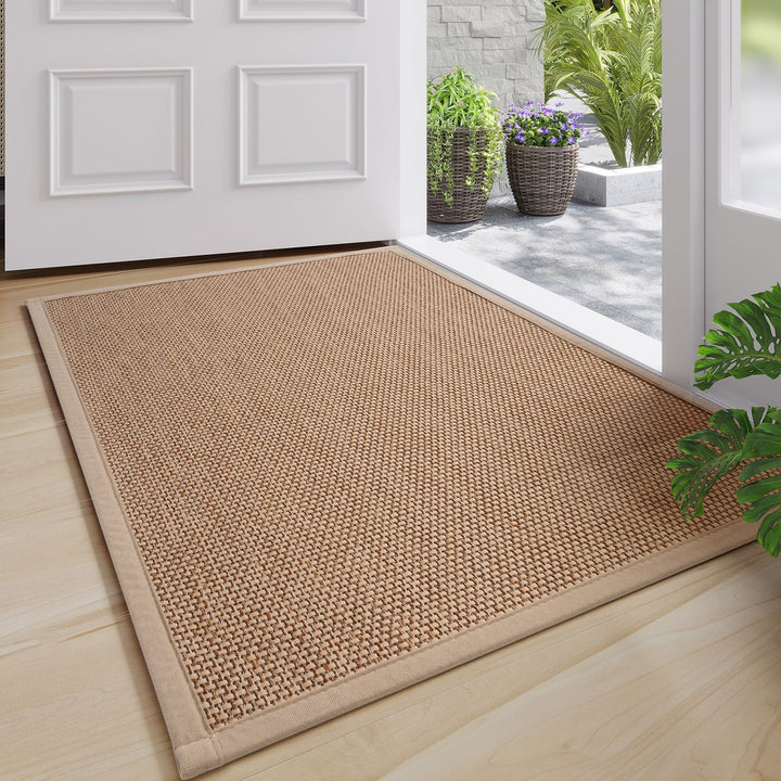 Textured Entryway Rug