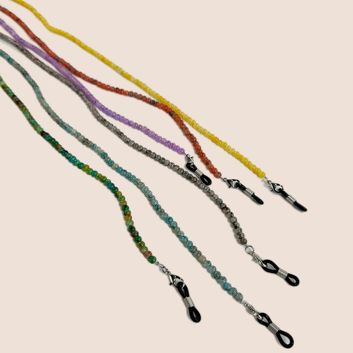 Natural Amethyst Beaded Eyewear Chain Stornfield