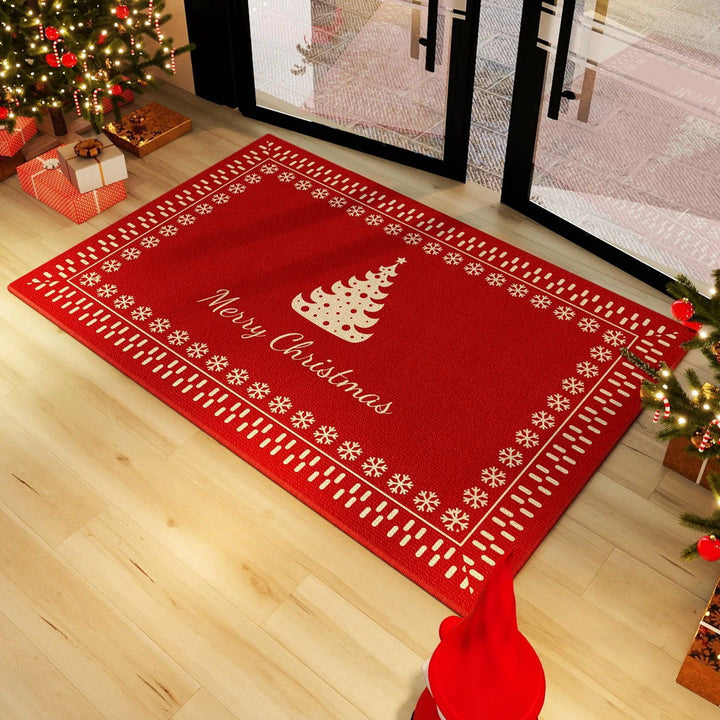 Festive Christmas-Themed Indoor Doormat Stornfield