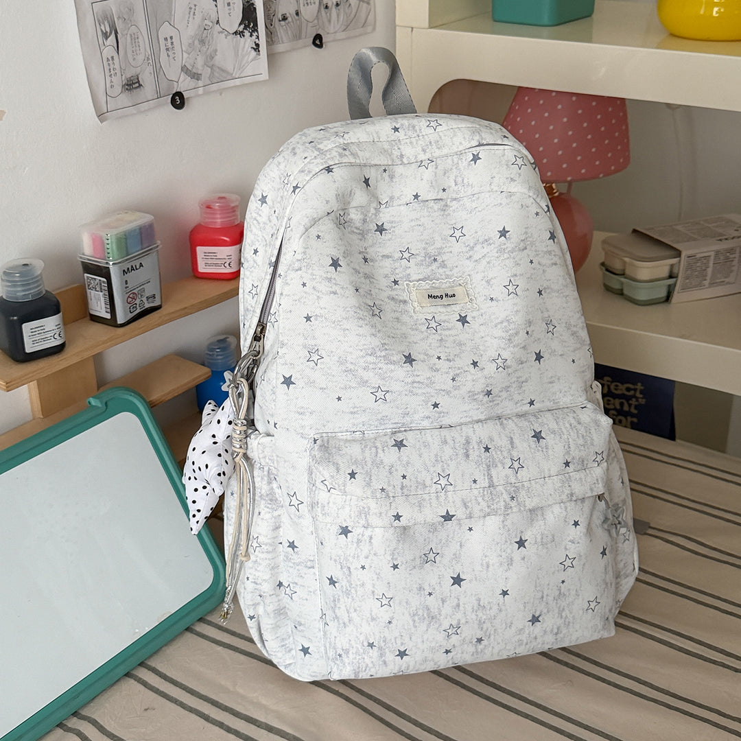 Star-Patterned Casual Tote Bag Stornfield