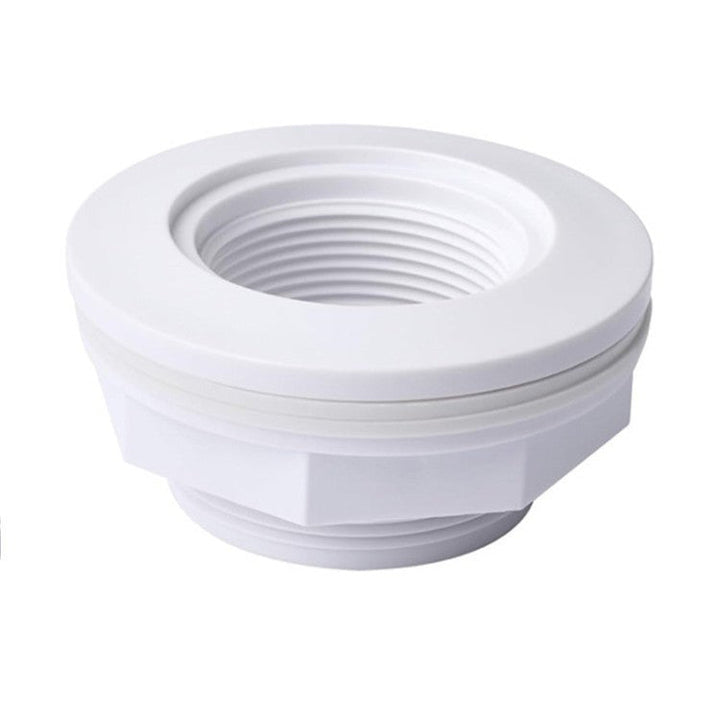 Adjustable threaded PVC toilet pan connector and waste flange adapter Stornfield