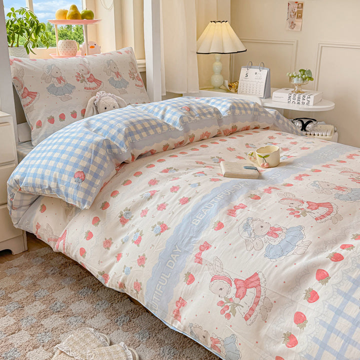 Playful Panda-Themed Bedding Set