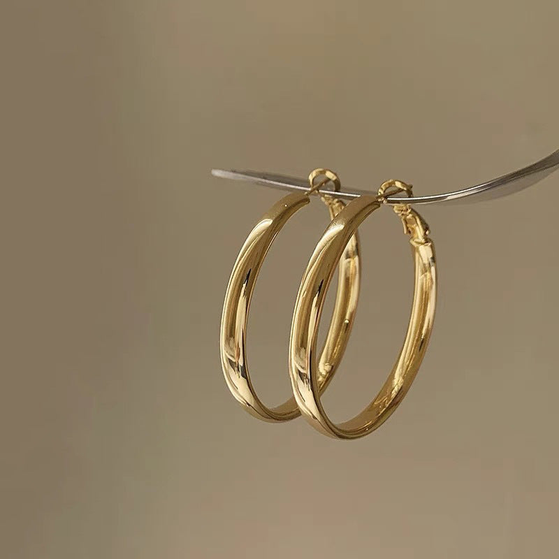 Elegant and Minimalistic Hoops Made of High-Quality Stainless Steel Stornfield