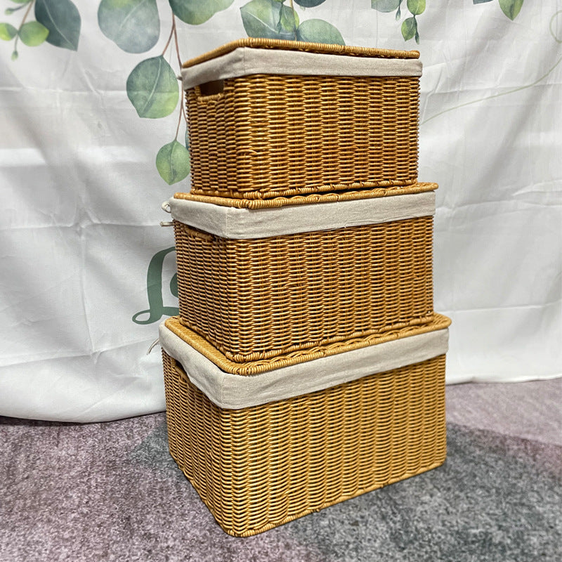 Women's Storage Basket with Removable Fabric Insert Stornfield