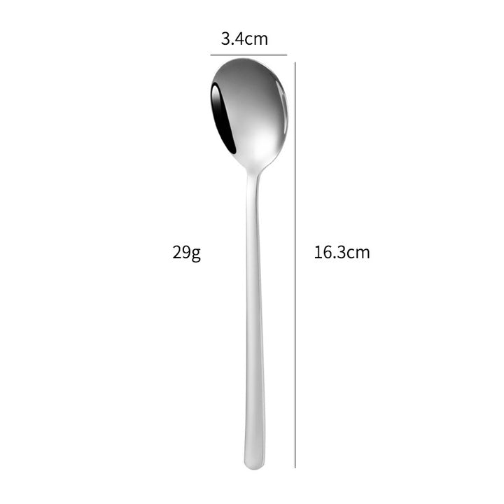 Elegant dessert spoon with luxurious golden surface Stornfield