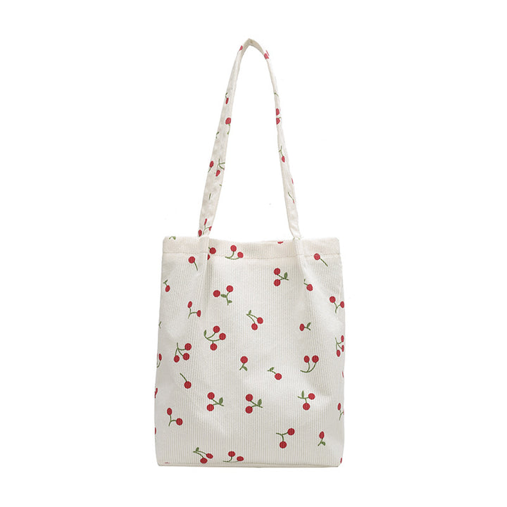 WoPlayful Cherry Print Tote Bag Stornfield