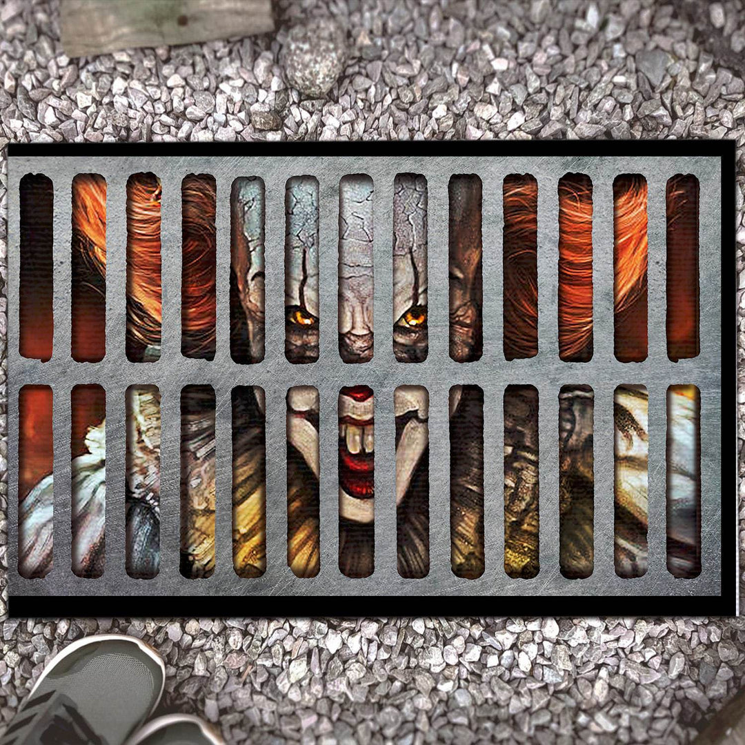 Halloween-Themed Welcome Mat