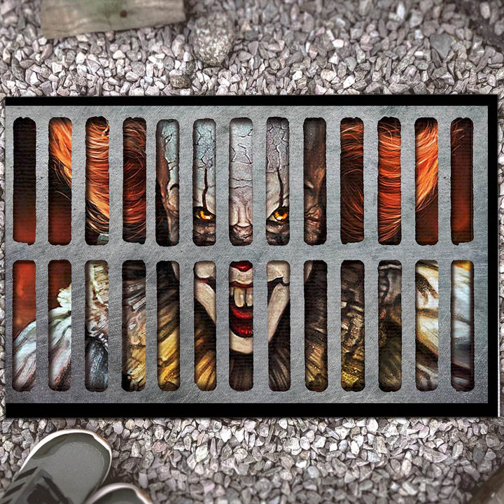 Halloween-Themed Welcome Mat