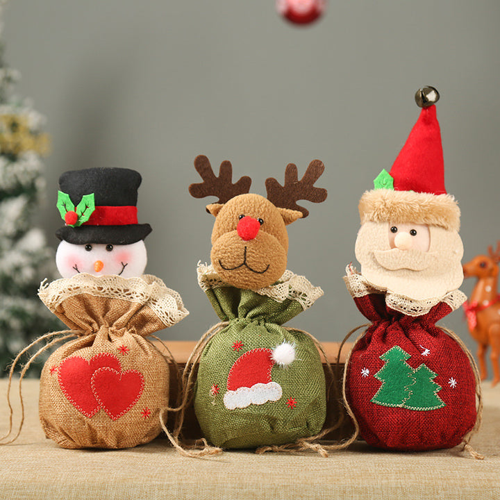 Cute Christmas gift bag in reindeer design Stornfield