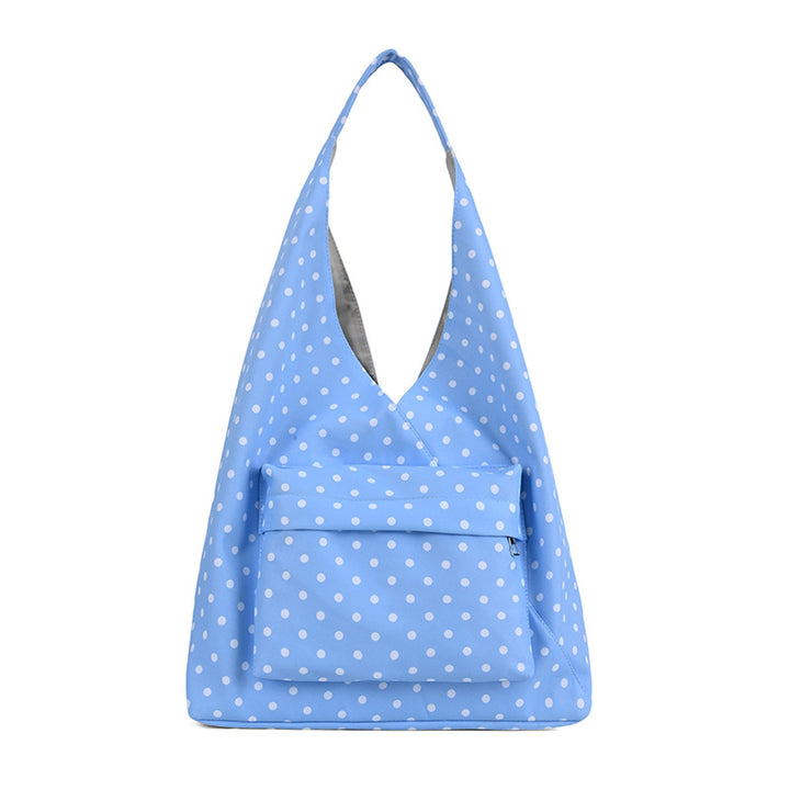 Polka Dot Hobo Tote Bag
