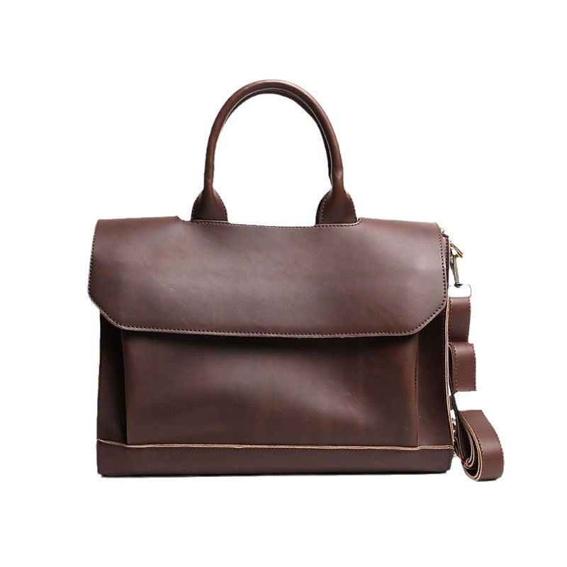 Elegant briefcase with practical outer pocket Stornfield