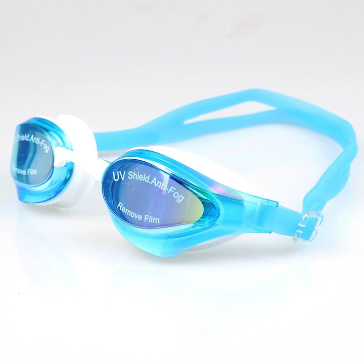 Sports swimming goggles with adjustable headband and anti-fog technology Stornfield