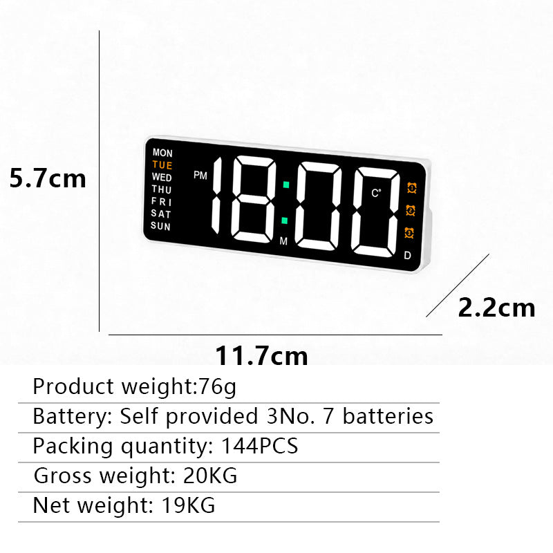Digital Wall Clock Stornfield