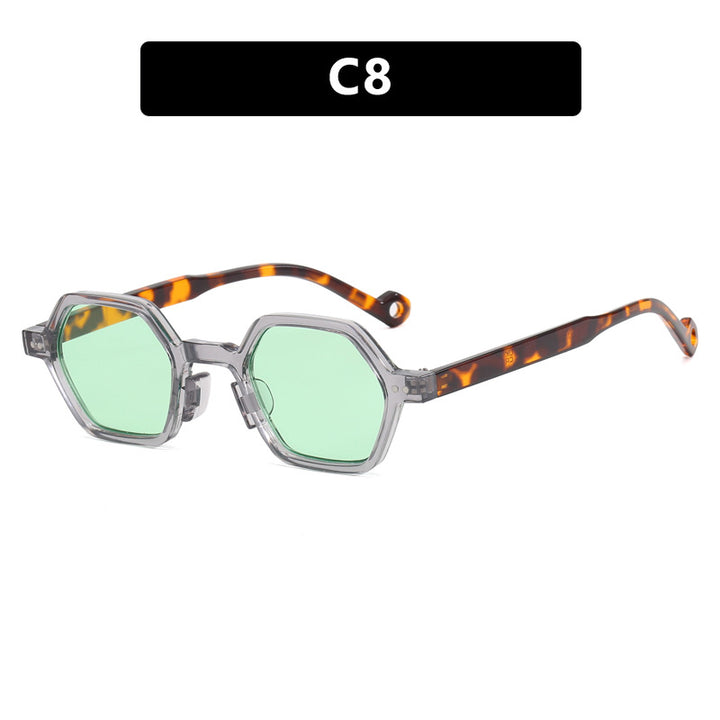 Women's hexagonal sunglasses in a modern design with protective lenses Stornfield