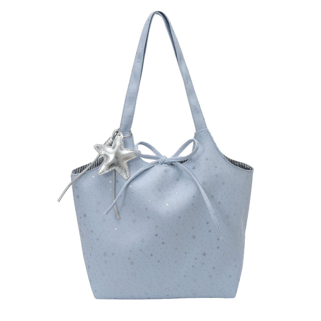 Stylish Multi-Pocket Canvas Tote Bag