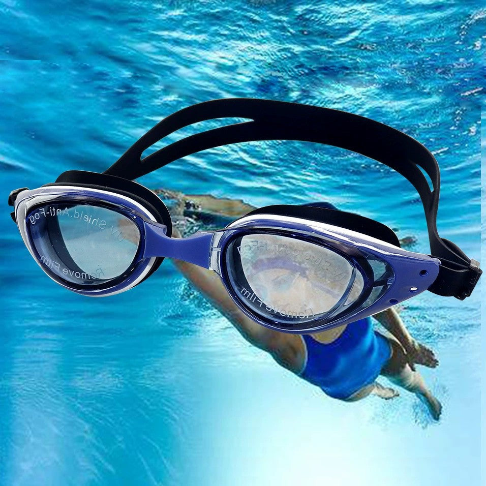 Swim goggles with extensive visibility and comfort technology Stornfield