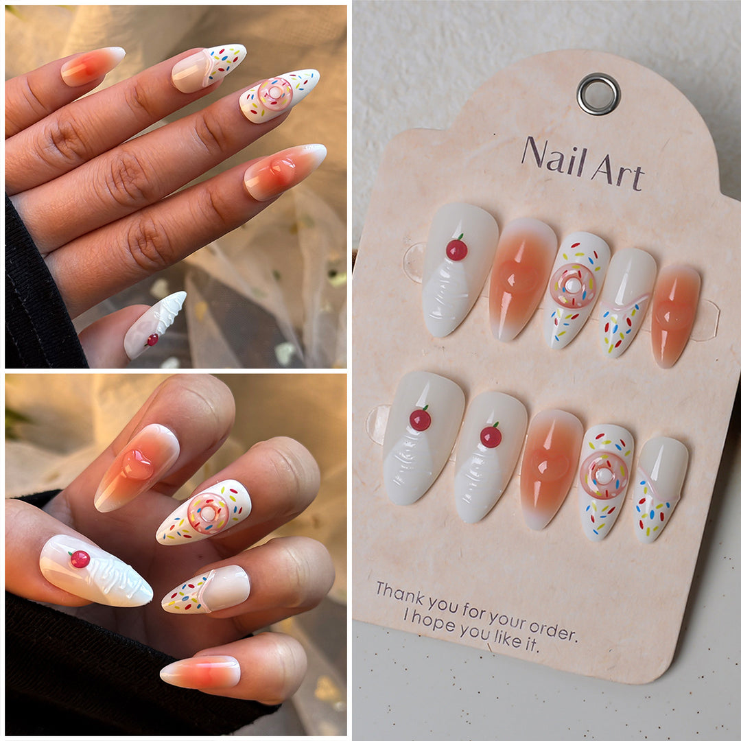Decorative Press-On Nails Set Stornfield