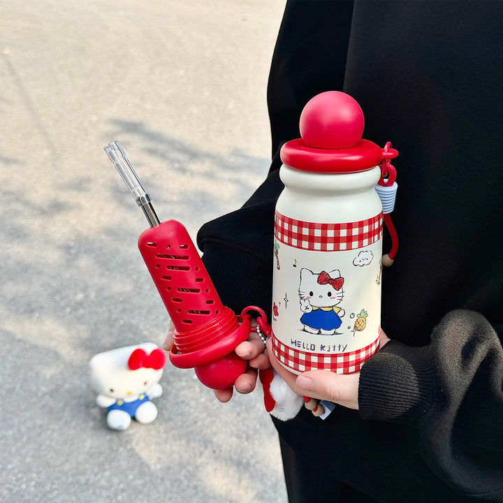 Women Creative Water Bottle with Cute Pendant Stornfield