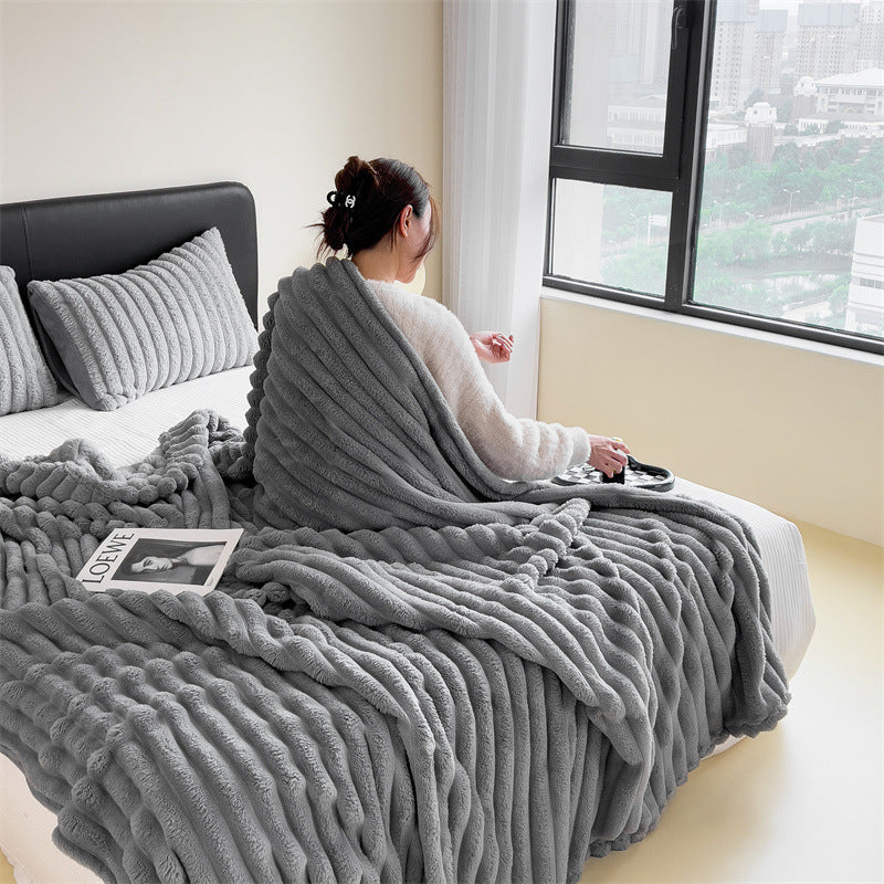 Luxurious Plush Throw Blanket