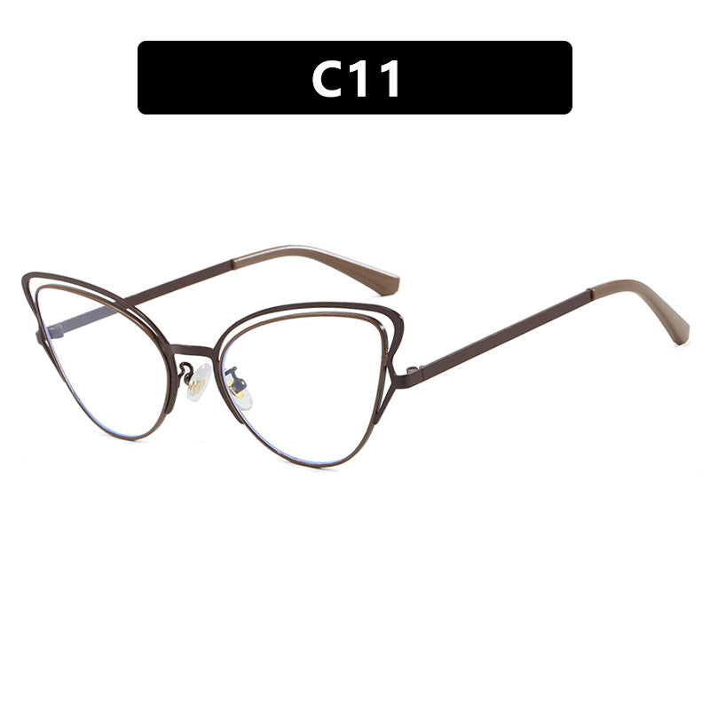 Women's Cat-Eye Glasses with Elegant Metal Frame and Comfortable Fit Stornfield