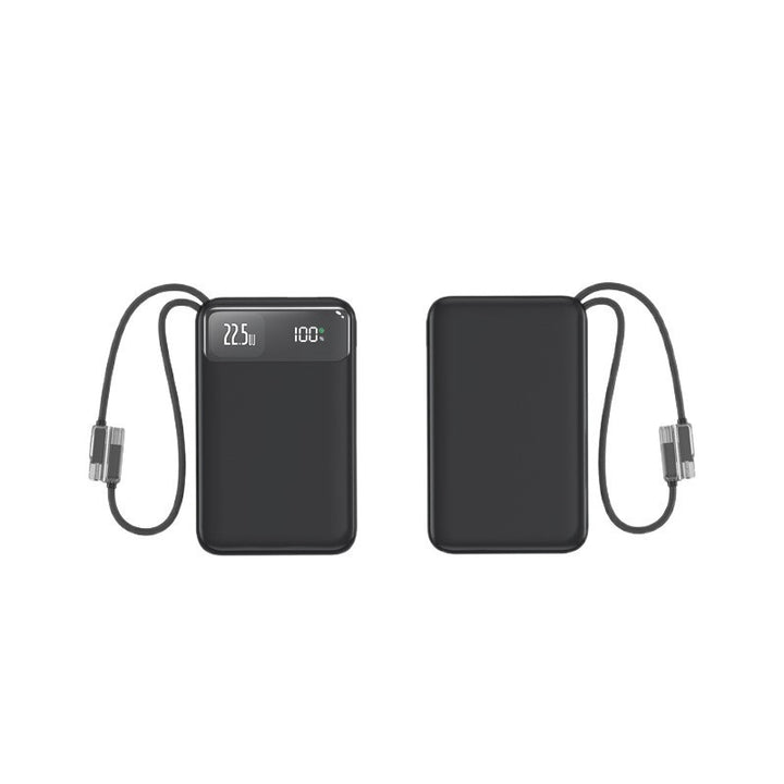 Slim Powerbank with digital charge level display and fast charging function Stornfield