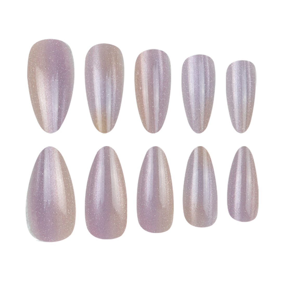 Sparkling Ombre Stiletto Press-On Nails Stornfield