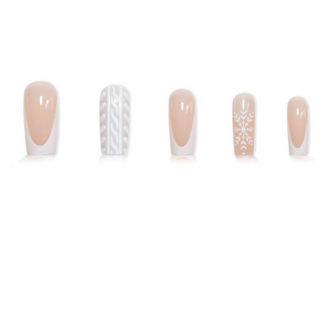 Seasonal French Tip Nail Art Set Stornfield