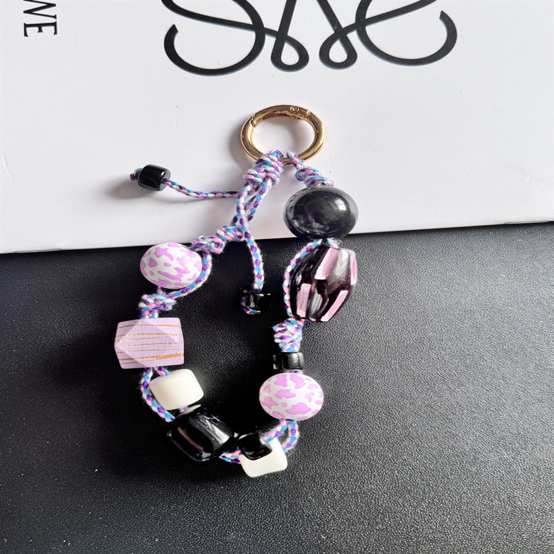 Decorative Beaded Charm Keychain Stornfield 1790135561