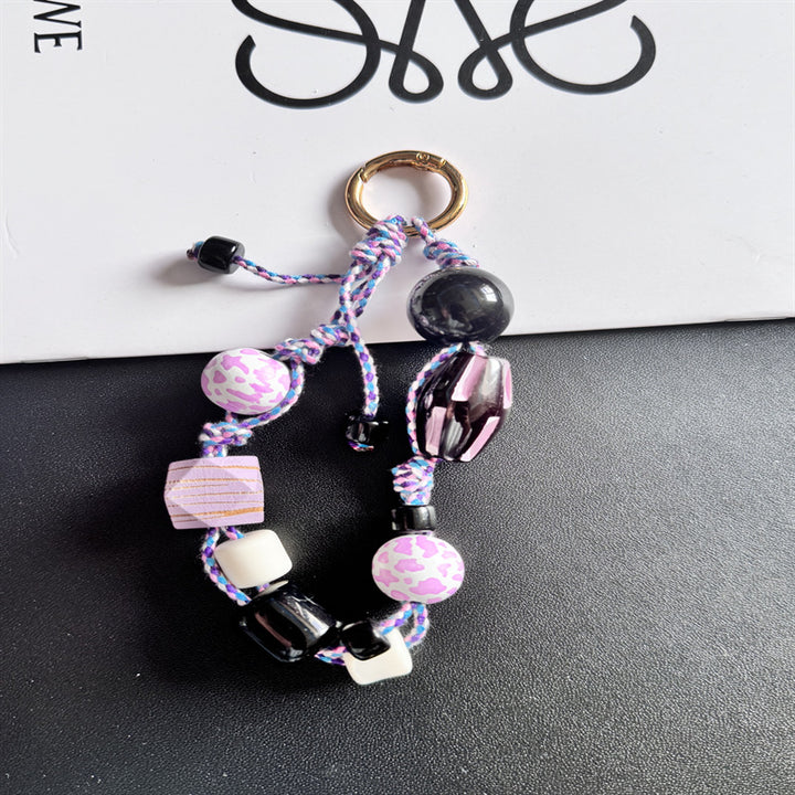 Decorative Beaded Charm Keychain Stornfield 1790135561