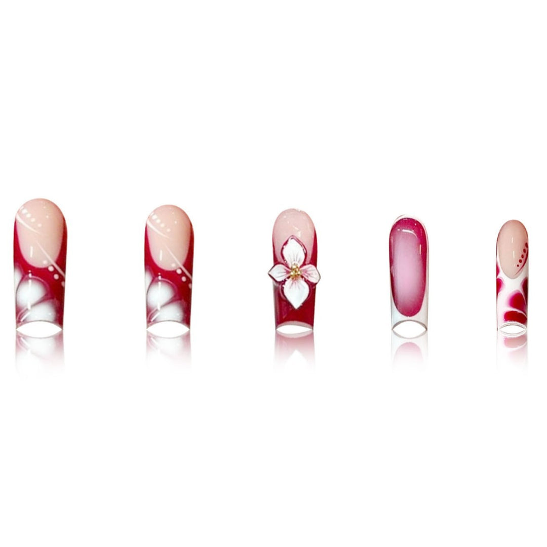 Floral Nail Art Extensions Stornfield