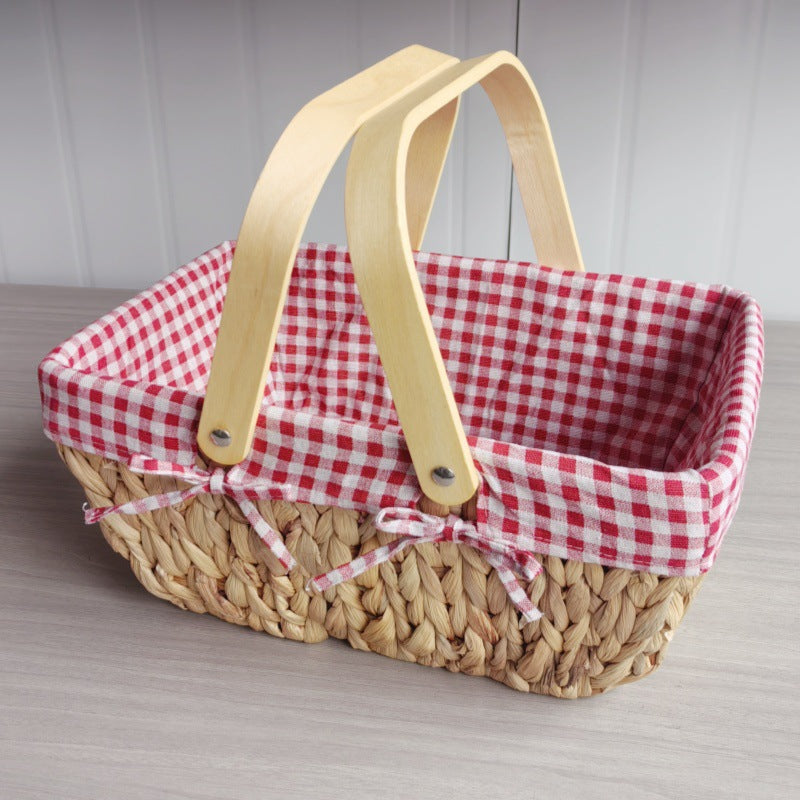 Natural Woven Storage Basket Stornfield
