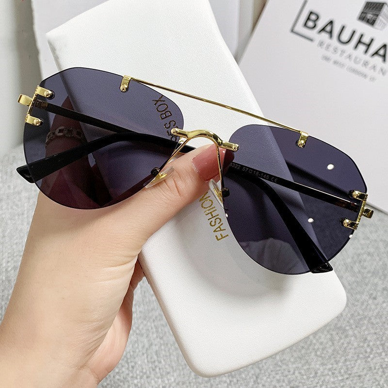 Ladies trendy sunglasses in elegant, polygonal design Stornfield