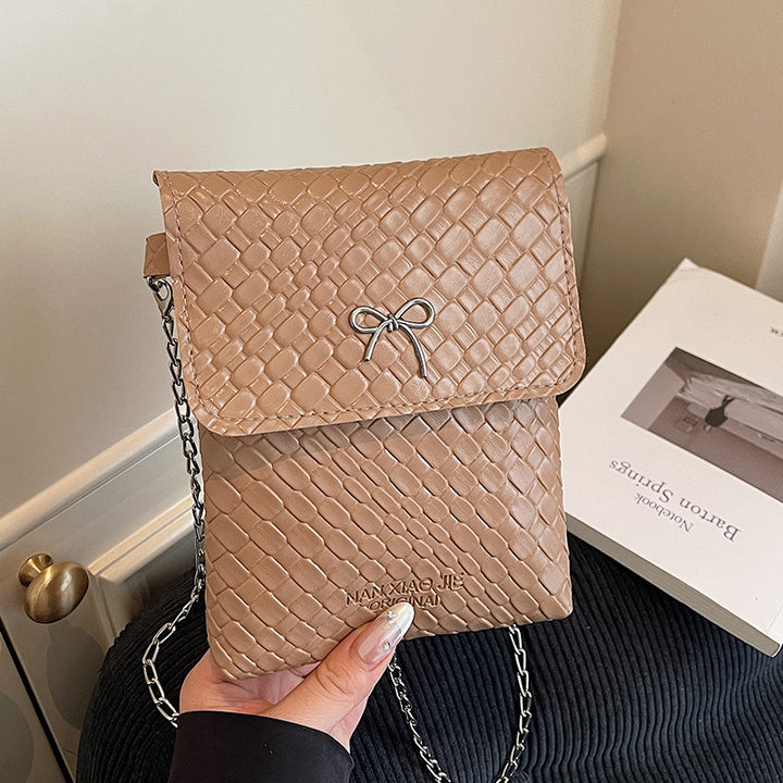 Textured Mini Handbag