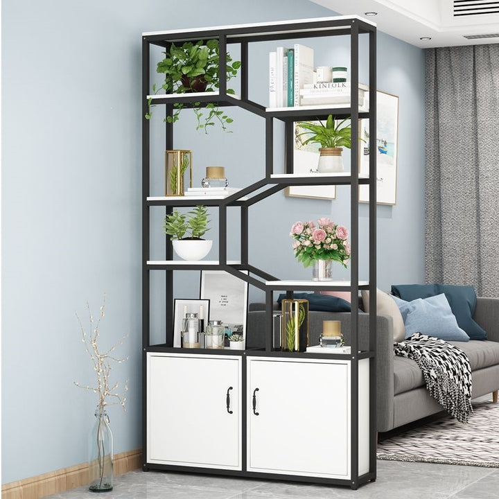 Shelf system with creative storage spaces Stornfield