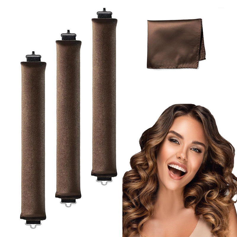 Heat-Resistant Hair Curling Rollers Set