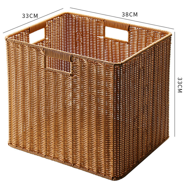Unisex Spacious Storage Basket made of Woven Natural Material Stornfield