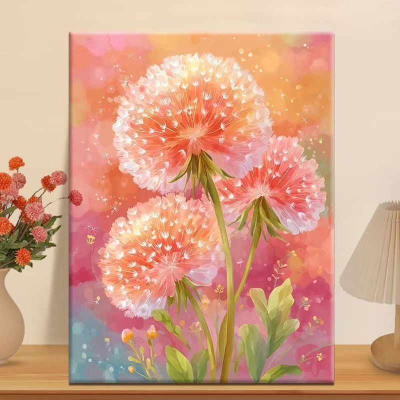 Floral Fantasy Illustration Canvas Art Stornfield