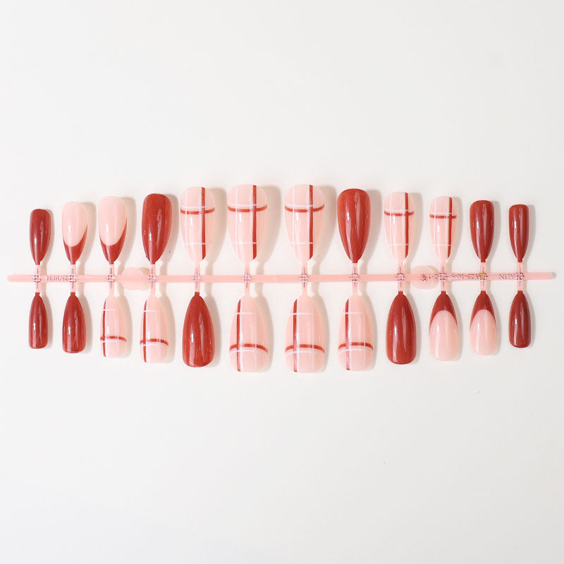 Elegant Glossy Nail Tips Set Stornfield