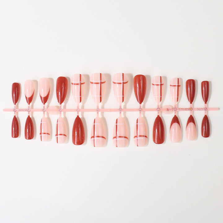 Elegant Glossy Nail Tips Set Stornfield