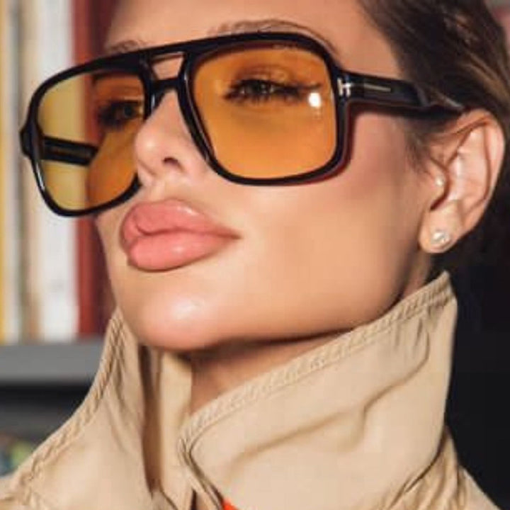 Women's sunglasses in a striking, angular design with UV protection Stornfield