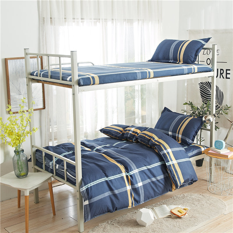 Children's Playful Striped Bedding Set