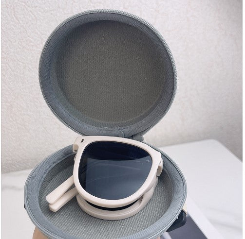 Ladies trendy sunglasses with unique facet frame Stornfield