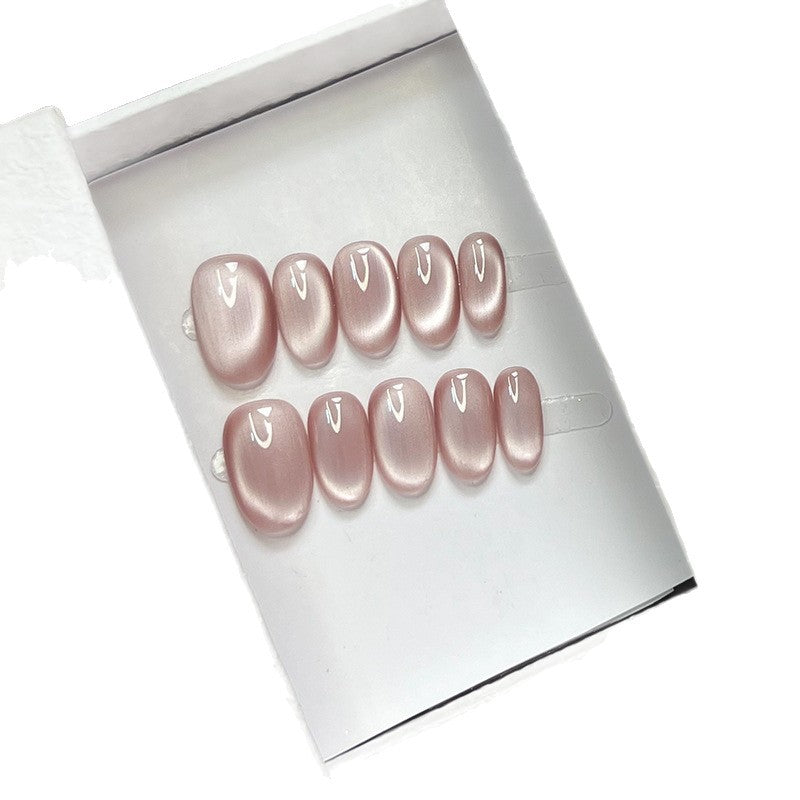 Glossy Gel Press-On Nail Set
