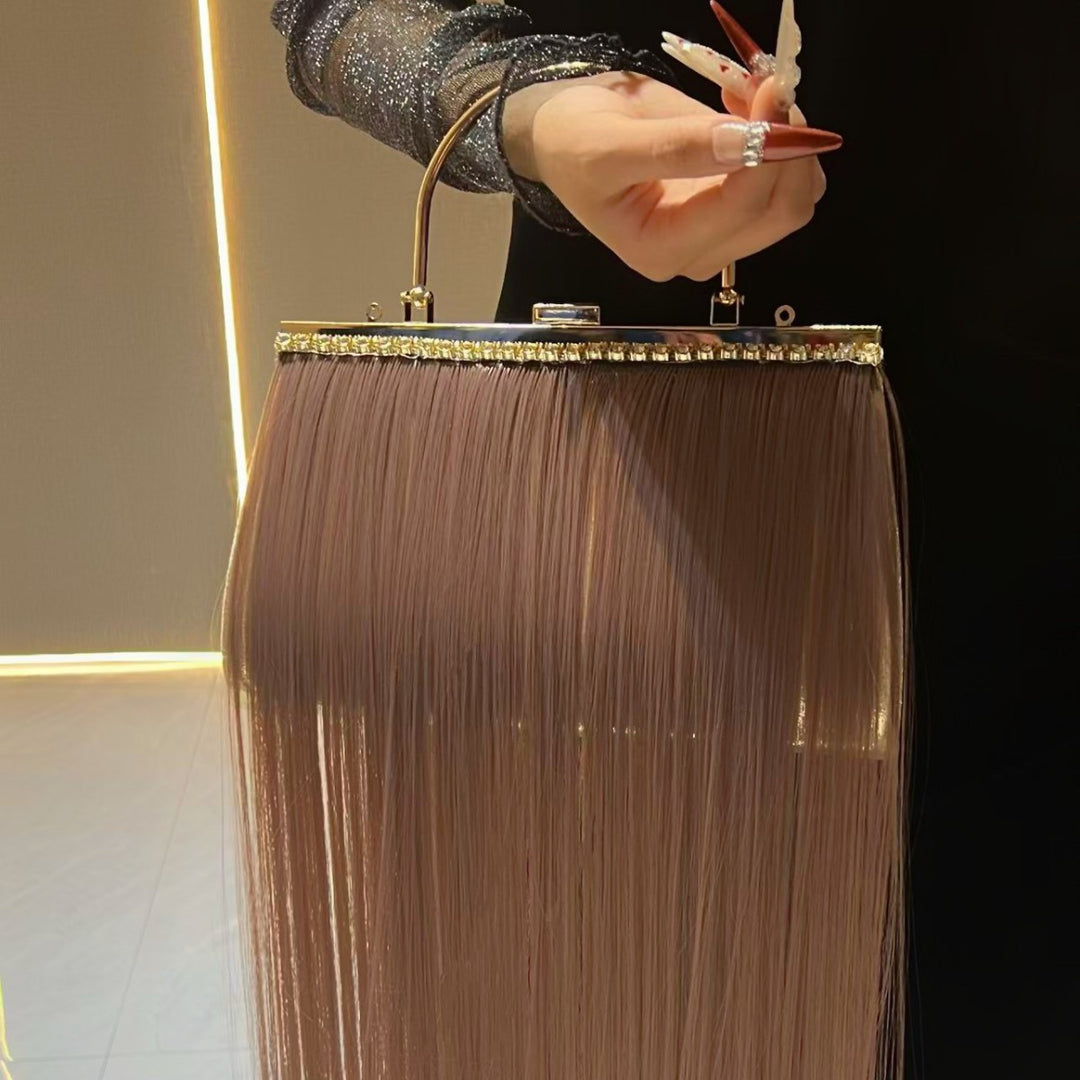 Statement Hair-Inspired Handbag