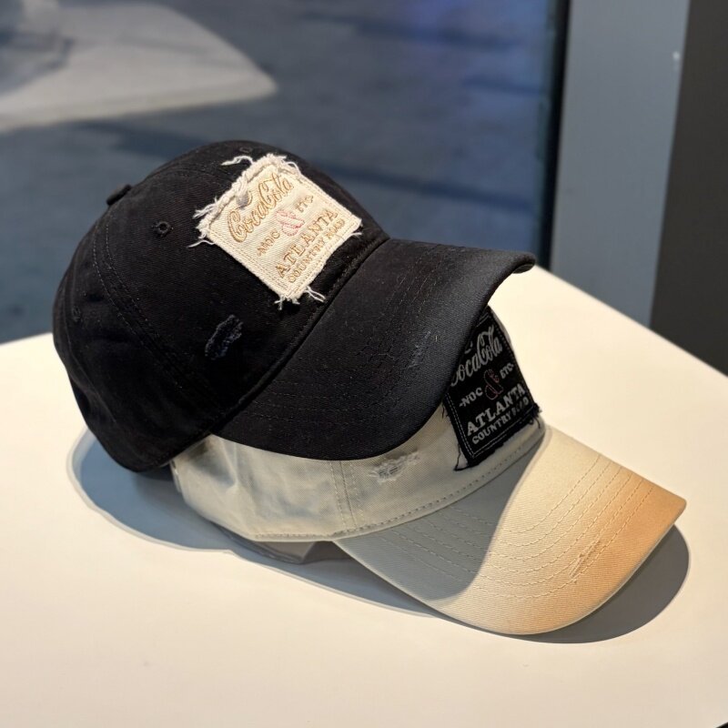 Unisex Vintage-Inspired Distressed Cap Stornfield