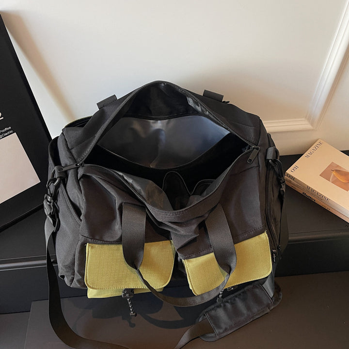 Multifunctional tote bag with comfortable shoulder padding and numerous outer pockets Stornfield