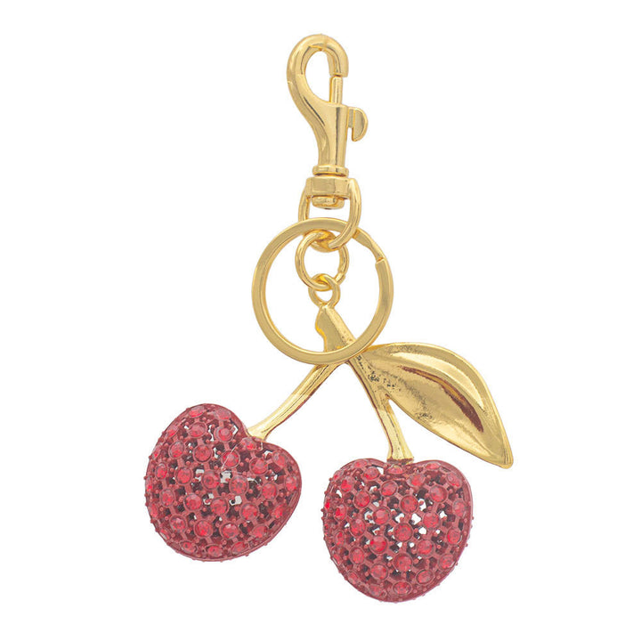 Decorative Cherry Charm Keychain Stornfield