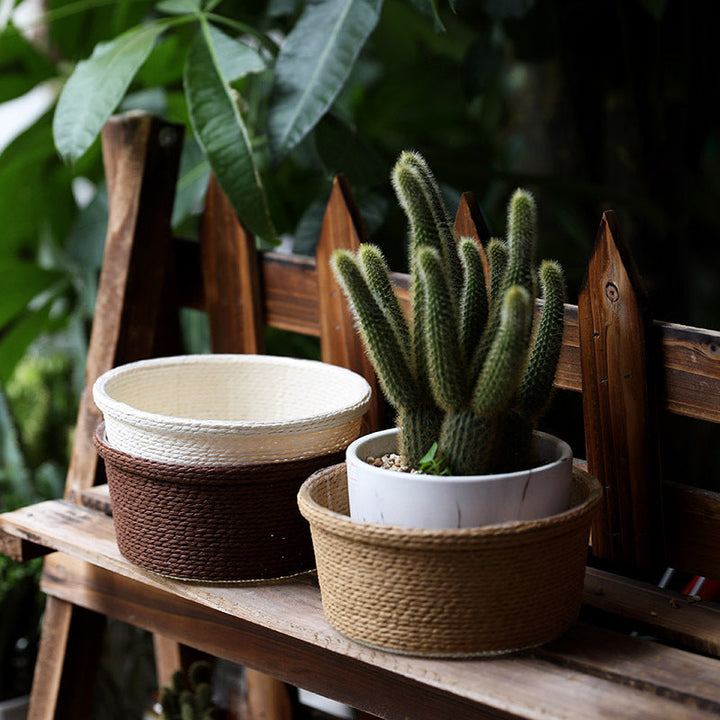 Decorative Woven Planter Stornfield